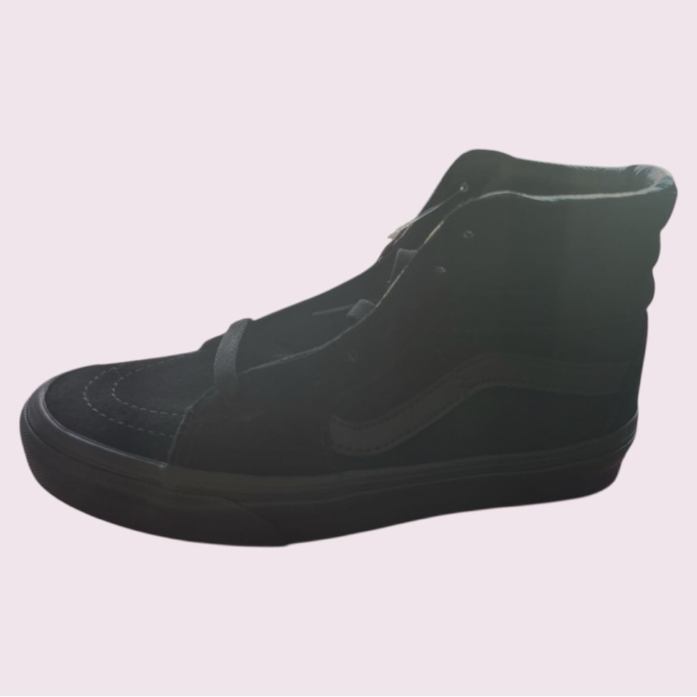 Vans Sk8-Hi Black Lace-Up Boots